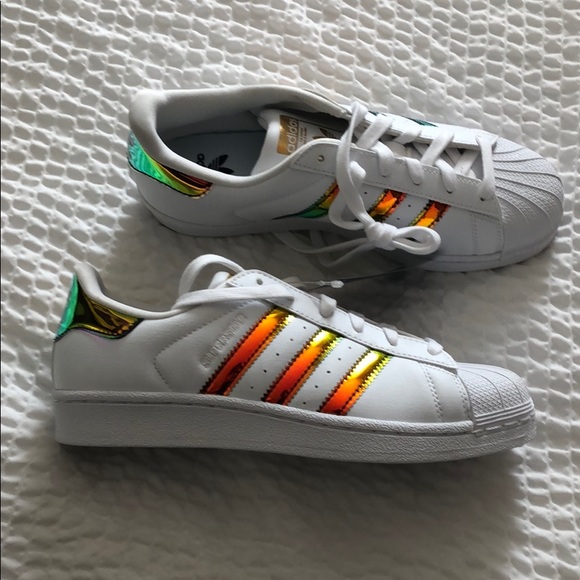adidas Shoes | Adidas Iridescent Sneakers | Poshmark